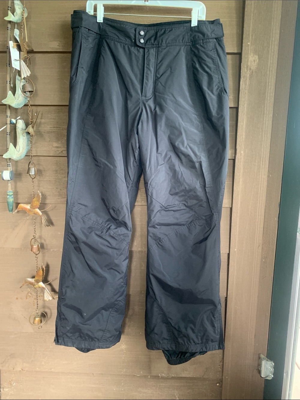 Black Waterproof Snow/Ski Pants, women’s, Columbia, L